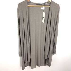 Esprit Long Open Front Sweater Size Large NWT